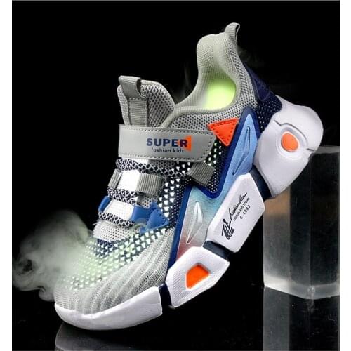 Boys' Shoes 2021 Autumn New Kids Fashion Girls Breathable Casual Sneakers Soft Sole Shoes Childrens Sport Shoes chunky sneakers