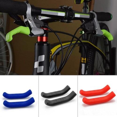 Bicycle Lever Cover Bike Brake Lever Grips Protectors Sleeve for MTB Bike Mountain Road Bike Silicone Gel Cover Bike