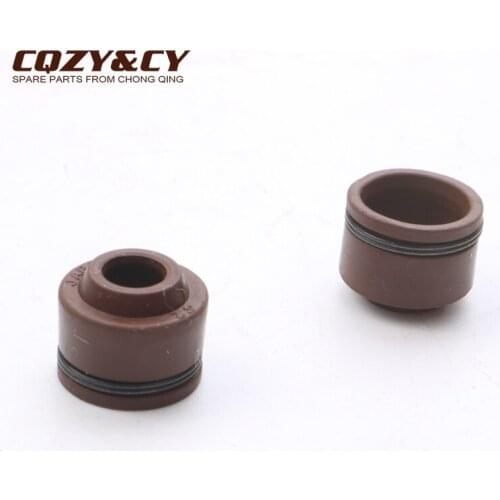 Valve stem oil seal for SYM Jet 4 Fiddle Li S Mio Simply Symply Li Symphony X Pro 50cc 12209-H6B-900 100669290 4T