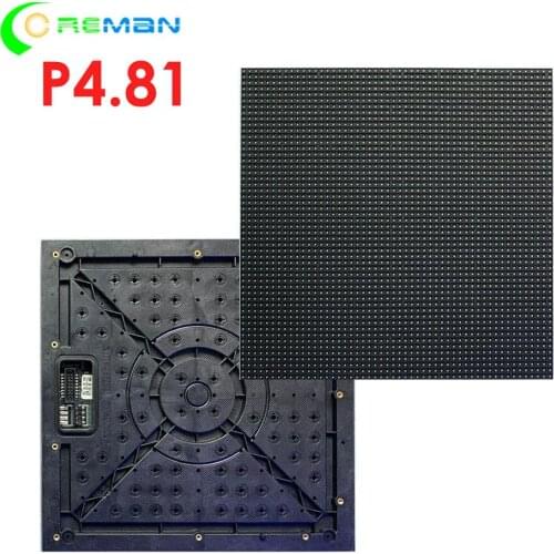 Portable mobile led wall display p3 p4.81 led module 25cm*25cm , advertising led wall portable p4.81 p3 led module