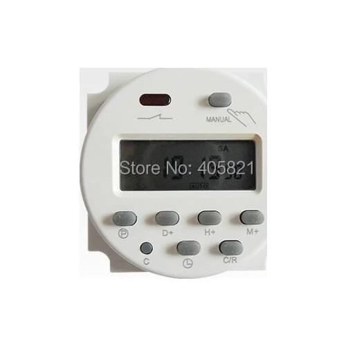 LCD Digital Power Programmable Timer 12V24V110V220V Time Relay Switch Timer Switches CN101A
