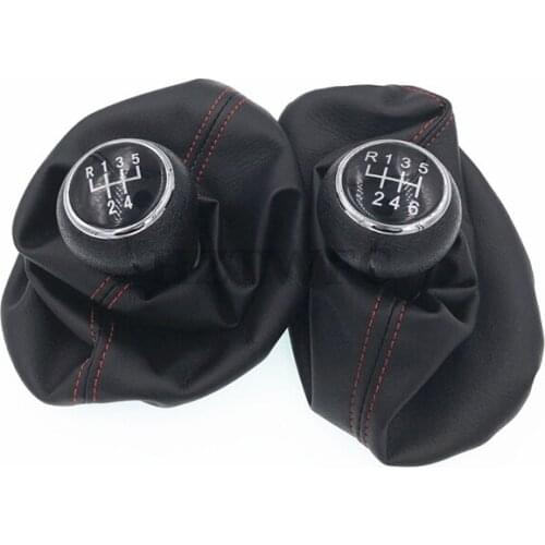 Free Shipping 5 6 Speed Manual Gear Shift Knob Gaiter Boot For VW Golf 3 MK3 Vento 1992-1998 Car Styling Accessories