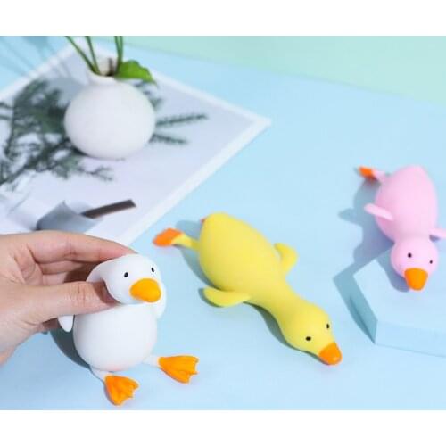 Cute Cartoon Duck Stress Relief Squeeze Ball Antistress Toy Gift For Kids Play Baby Calm Toddler Toys Random Fun Novelty Gag Toy