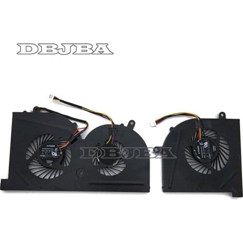 New Cooling Fan FOR MSI GS63 GS63VR GS73 GS73VR MS-16K2 MS-17B BS5005HS-U2L CPU+GPU