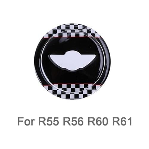 1PC Car Steering Wheel Center Dedicated Car Sticker for Cooper R55 R56 R60 R61 Clubman Countryman Accessories
