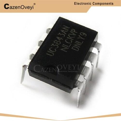 10pcs/lot UC3843AN UC3843BN UC3843 DIP-8 In Stock