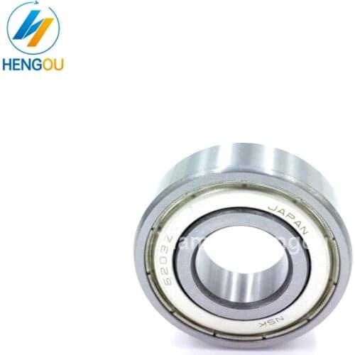 10 Pieces Offset Printing Machine Part Japan Bearing NSK6203 NSK 6203Z