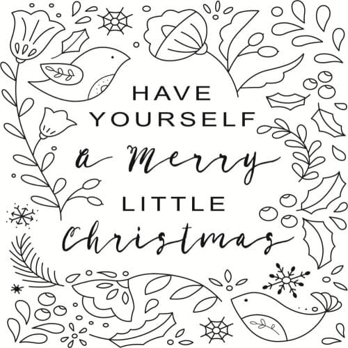 14x14 Flowers and animals Ttransparent Clear Stamps Silicone Seals for DIY scrapbooking photo album Card Making