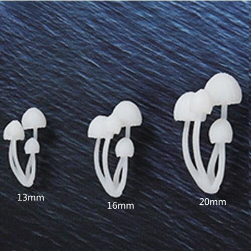 3Pcs Micro Landscape Mini Mushroom Filiings Resin UV Epoxy Jewerly Filling Molds