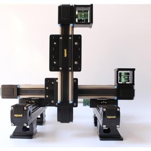 Mjunit non-standard customized XYZ 3 axis linear slide module, synchronous belt linear guide for automatic glue dispensing