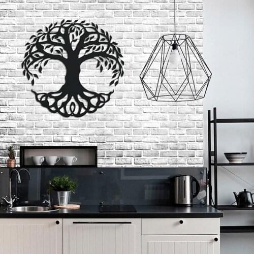 Tree Of Life Wall Decoration Home Decor Living Room Bedroom Tree Silhouette Wall Decals Art Removable Vinyl Wall Sticker