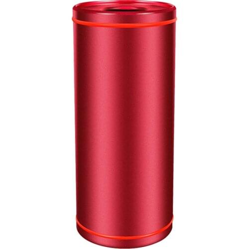 Ashtray Cylinder Tissue Box Home Mini For Car Easy Install Trash Can Aluminium Alloy Accessories Paper Towels Tube Auto Supplies