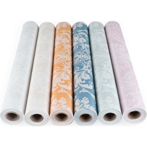 European style self adhesive wallpaper Waterproof mildew proof Stickers for Bedroom Living Room Hotel Background wall decoration