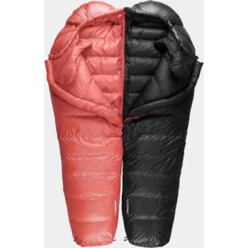 Blackice B1500 Outdoor Camping Sleeping Bag Down Mummy Winter Camping Equipment Cold Single Splicing Duck Sleeping Bag