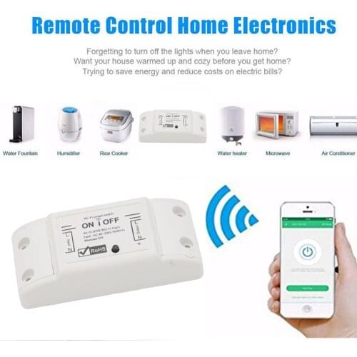 Wifi DIY Smart Wireless Remote Switch Lighting Controller Module Works with Alexa Google Home