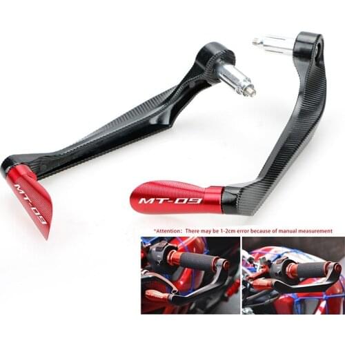 For YAMAHA MT-09 MT09 MT 09 Tracer FZ-09 FZ09 Handlebar Grips Guard Brake Clutch Levers Guard Protector Motorcycle Accessories