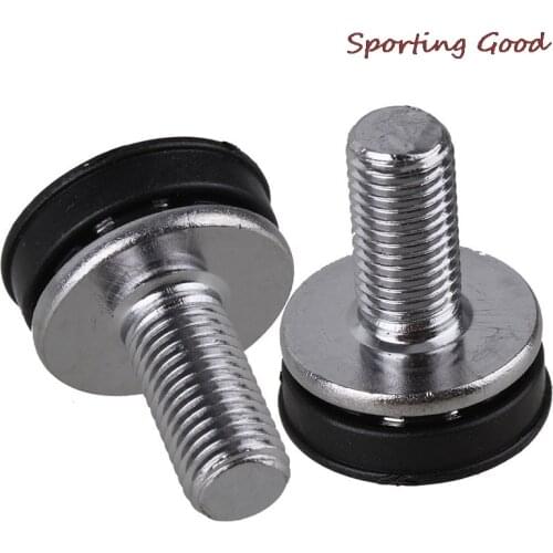 2Pcs New Mountain Bike Crankset Bolts Bicycle Crankset Central Axis Bolts Aluminum Screws Nuts Crankset Bottom Bracket