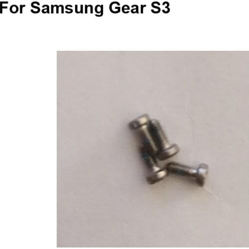 4PCS For Samsung Gear S3 Back Rear Battery Cover Door Screws Housing Screw nail tack For Samsung Gear S 3 Watch
