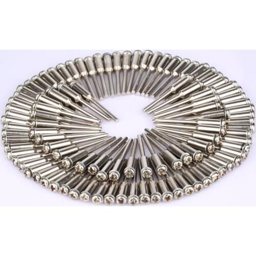 DRELD 50Pcs 2.35mm Shank Diamond Cutting Disc Mandrels Polishing Cutting Cut-off Wheel Holder For Rotary Tool Dremel Accessories