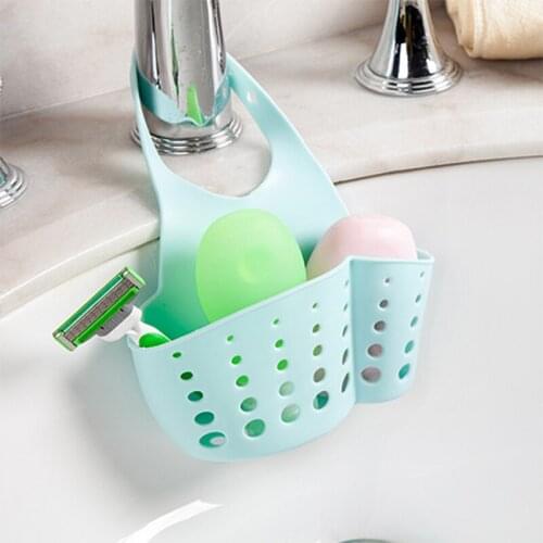 Free Shipping Kitchen Sink Shelving Bag Dish Cloths Rack Suction Sponge Hanging Drain Holder Faucet Multipurpose Storage Rack
