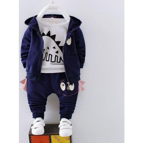 BibiCola Children Boys clothing sets spring autumn tracksuit suit kids boys casual tops t-shirts+pant baby sets for boys outfits