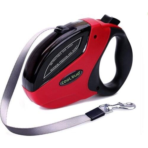 Ceative Design Pet Automatic Retractable Leash Retract Cord Leash 5 Meters 50kg Medium Large Dogs Leads Dog Harness Dropship