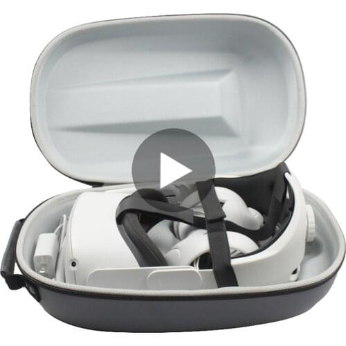 VR Glasses Case Cover For Oculus Quest2 Quest 2 Bag Protector Accessories Protection Virtual Reality 3D Smart Headset Helmet Set