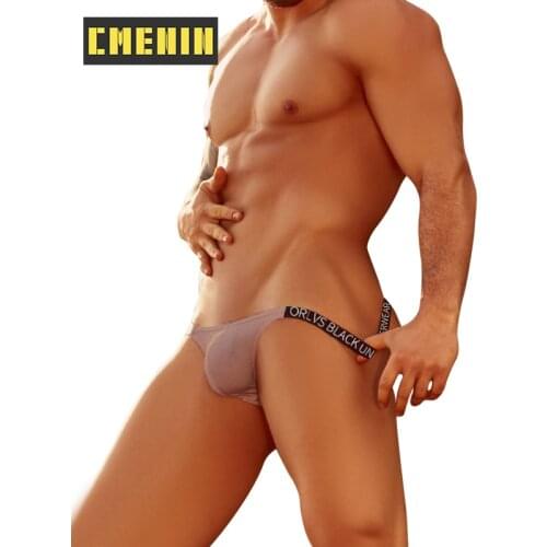 CMENIN Modal Sexy Mans Underwear Low Waist Mens Thongs and G Strings Top Underwear Ropa Interior Para Gay Transparente OR6107