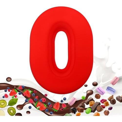 Number Cake Mold Silicone 0-9 Number Cake Pan For Baking Large Silicone Baking Tin BPA Free Baking Pans For Birthday Wedding
