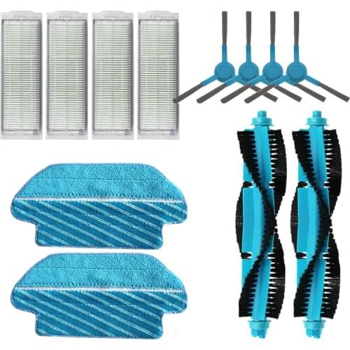 HEPA Filter Roller Brush Mop Pads Cloth for Cecotec Conga 3290 3490 3690 Vacuum Cleaner Spare Parts Side brush Replacement Kits