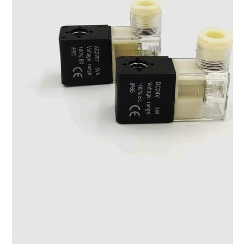 Pneumatic Air Solenoid Valve Coil DC12V DC24V AC110V AC220V for 4V210 220 230 4V310 4V410 420 430