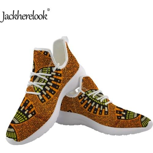 Jackherelook Womens Shoes Sping Summer Casual Women Flats Shoes Tribal African Brand Designer Sneakers Light Weight Footwear