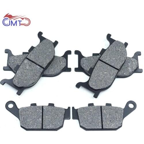 For Yamaha FZ6R 2009-2017 XJ6 Diversion 600 ABS 2009-2014 XJ6N 2009-2016 XJ6S 2009-2010 XJ N S Front Rear Brake Pads Set Kit