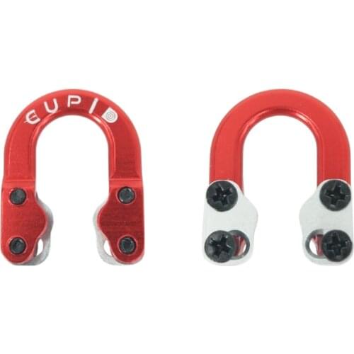 3 Colors Metal D Ring Buckle Ulimate Hunting Loop Aluminum Material For Archery Compound Bow and Arrow Hunting Accessories