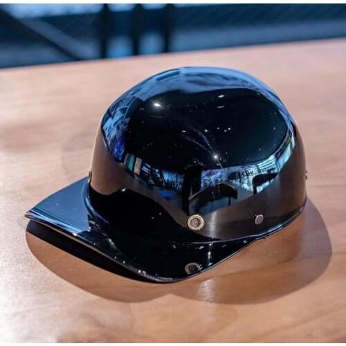 Unisex Vintage Motorcycle Helmet Retro Riding Open Face Half Helmet Motorbike Safety Protection Gear Scooter For Harley Chopper