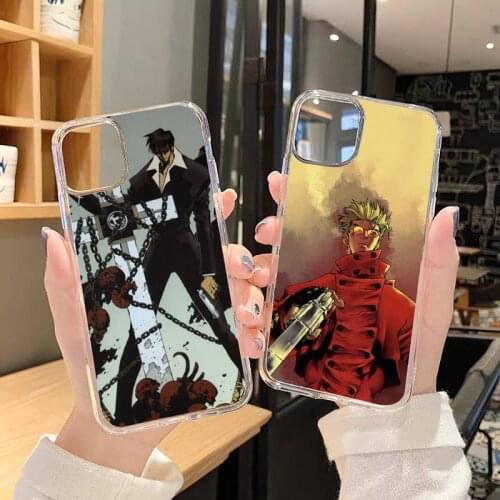 TriGun Stampede Wolfwood Phone Case Transparent soft For iphone 5 5s 5c se 6 6s 7 8 11 12 plus mini x xs xr pro max