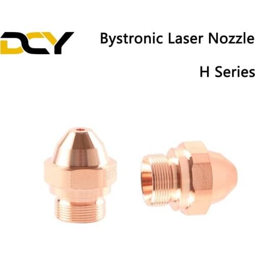 Bystronic Laser Nozzles H Series Laser Nozzles Dia.13mm Single Layer M10 Caliber 0.8-3mm for Fiber Laser Cutting Head