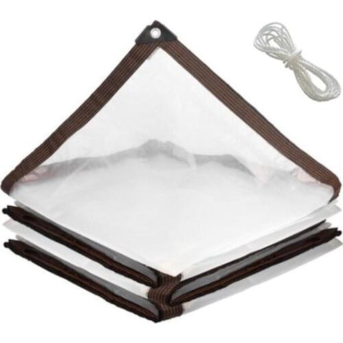 Window Sun Shades Alcony Net Garden Shed Greenhouse Cover Plastic Film Outdoor Camping Transparent Non-drip Rainproof Cloth