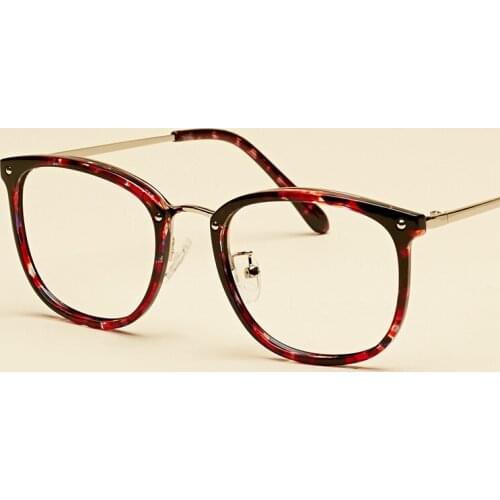 Fashion womens eyeglasses frames Optical Glasses Frame for Women men Retro Myopia Prescription glasses full eyewear Spectacles