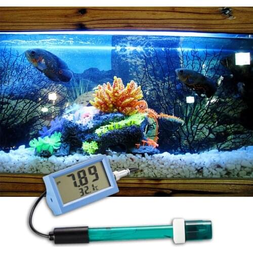 PH Tester High Precision Online PH and temperature monitor Laboratory water quality monitor Aquaculture PH acidity analyzer