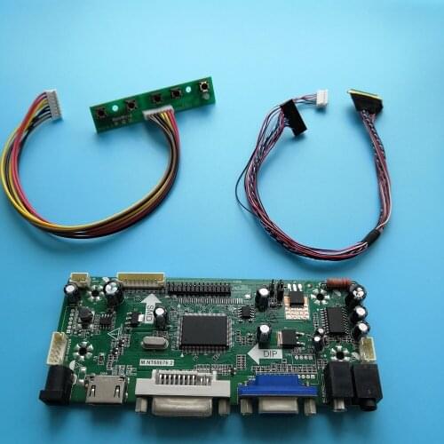 Audio LCD kit controller driver board display for 40pin LP156WF4-SLB6 1920X1080 screen VGA M.NT68676 DVI LED DIY HDMI 2019