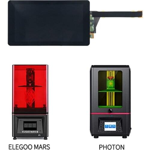 Sharp04 LS055R1SX04 With Glass protector MIPI To Sharp03 2K 5.5 inch SX04 LCD Resin For Photon Elegoo mars 3D Printer