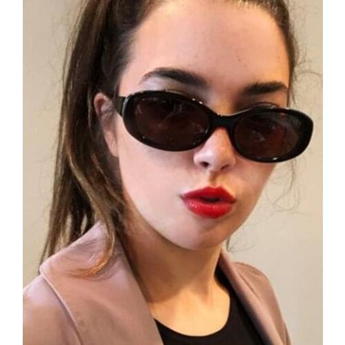 Retro Oval Sunglasses Ladies Big Frame Leopard Brand Design Sun Glasses For Women Fashion 2021 Shades UV400 Traveling Style
