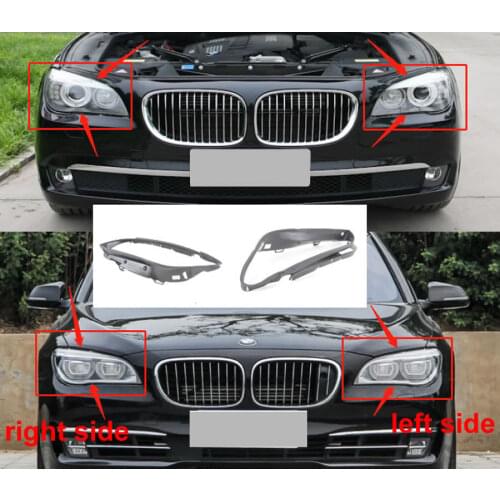 For 2009-2015 BMW 7 Series F01 F02 730 740 750 760 Lampshade Washer Headlight Seal Rubber Strip Sealing Ringl