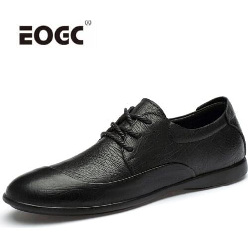 High Quality Business Men shoes Genuine Leather Casual Shoes Flats Plus Size Classic Outdoor Driving Shoes Men