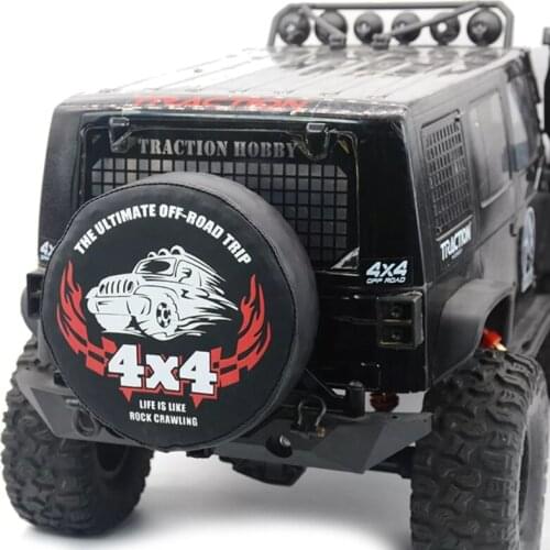 RC Car Decoration Part Spare Tire Cover for Axial SCX10 1/10 RC Rock Crawler Car 634F