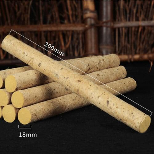 SHARE HO 10pcs Mulberry Paper Rolls Moxa Stick 10 years Gold Mugwort Chinese Moxibustion Therapy Heating Acupuntura Meridian