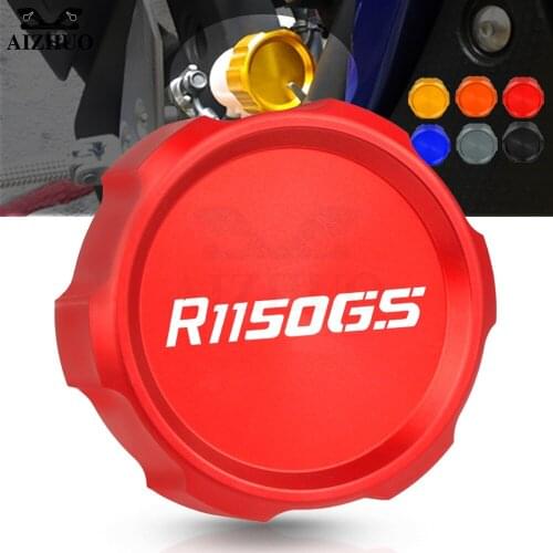 FOR BMW R1150GS R 1150GS 1150 GS 1999 2000 2001 2002 2003 2004 Motorcycle CNC Rear Fuel Brake Fluid Reservoir Cap Oil Cup Cover