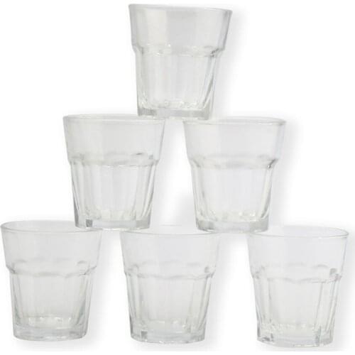 6'Lı Coffee As Glass Cup