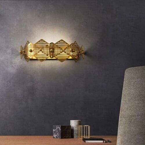 Nordic led stone arandela luminaria led wall lamp bedroom lamp dinging room lamp